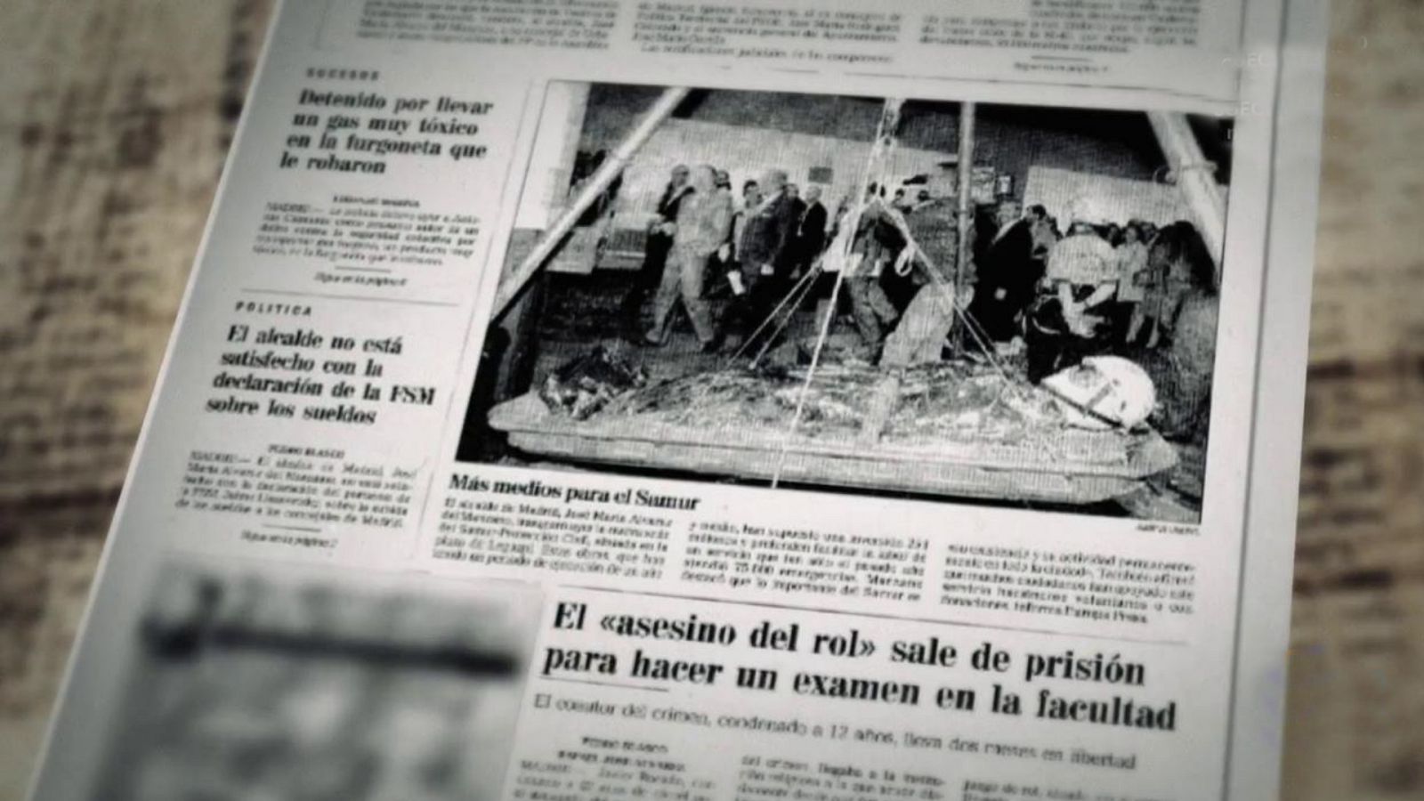 Documental El crimen del rol de Víctimas del misterio