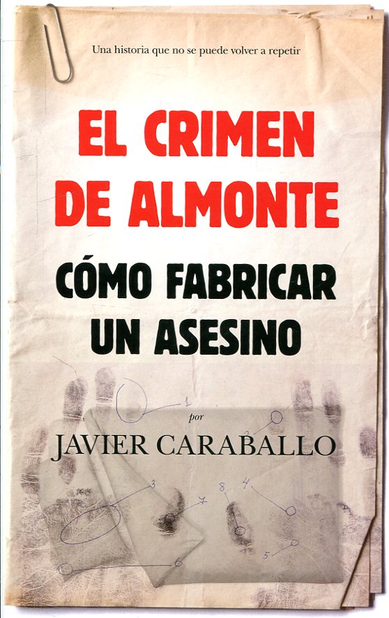 Portada de El crimen de Almonte, de Javier Caraballo