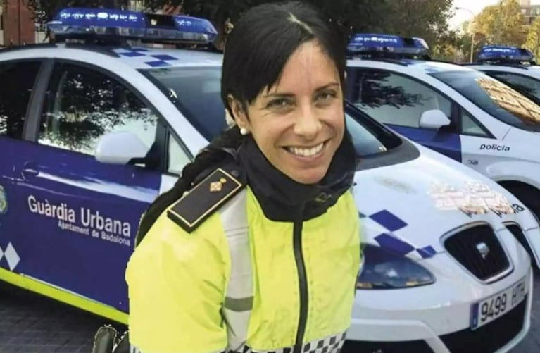 Rosa Peral como agente de la Guardia Urbana
